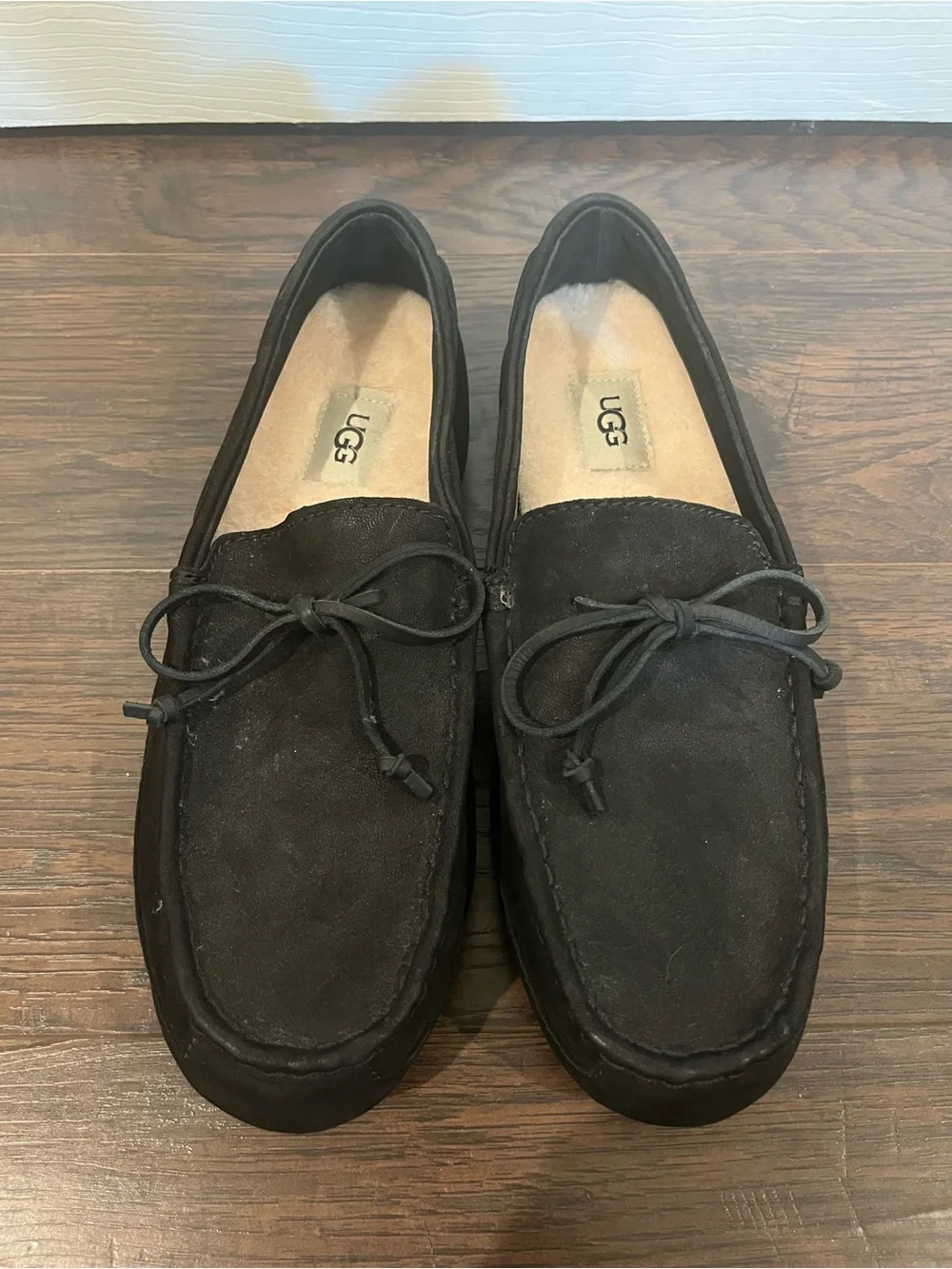 UGG Men's Australia Chester Capra Suede Moccasin Slippers